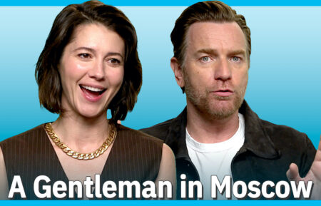 Mary Elizabeth Winstead and Ewan McGregor TV Insider Interview for 'A Gentleman in Moscow'