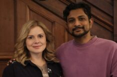 Rose McIver and Utkarsh Ambudkar for 'Ghosts' Season 3