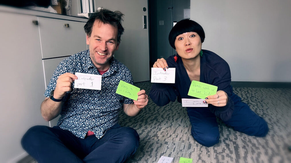 Mike Birbiglia y Atsuko Okatsuka en 'Good One: un programa sobre chistes'