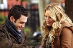 Penn Badgely and Blake Lively in 'Gossip Girl'