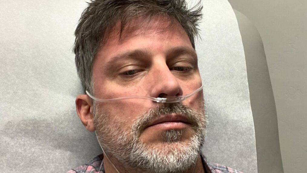 Greg Vaughan in hospital