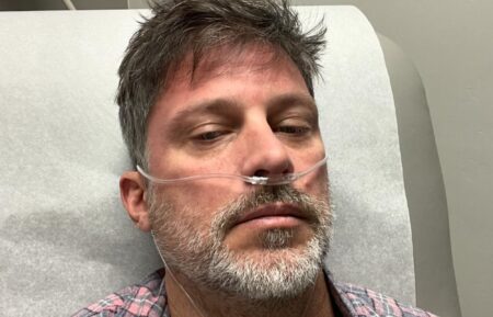 Greg Vaughan in hospital