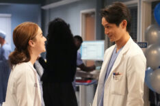 Adelaide Kane and Harry Shum Jr. on 'Grey's Anatomy'