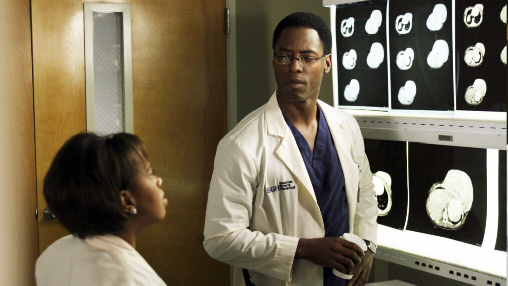Isaiah Washington as Preston Burke in 'Grey's Anatomy'