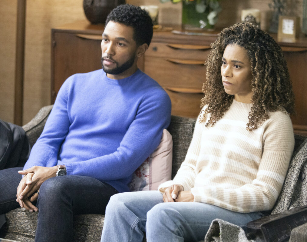 Anthony Hill and Kelly McCreary on 'Grey's Anatomy'