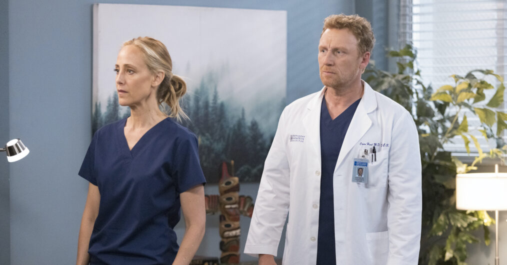 Kim Raver and Kevin McKidd on 'Grey's Anatomy'