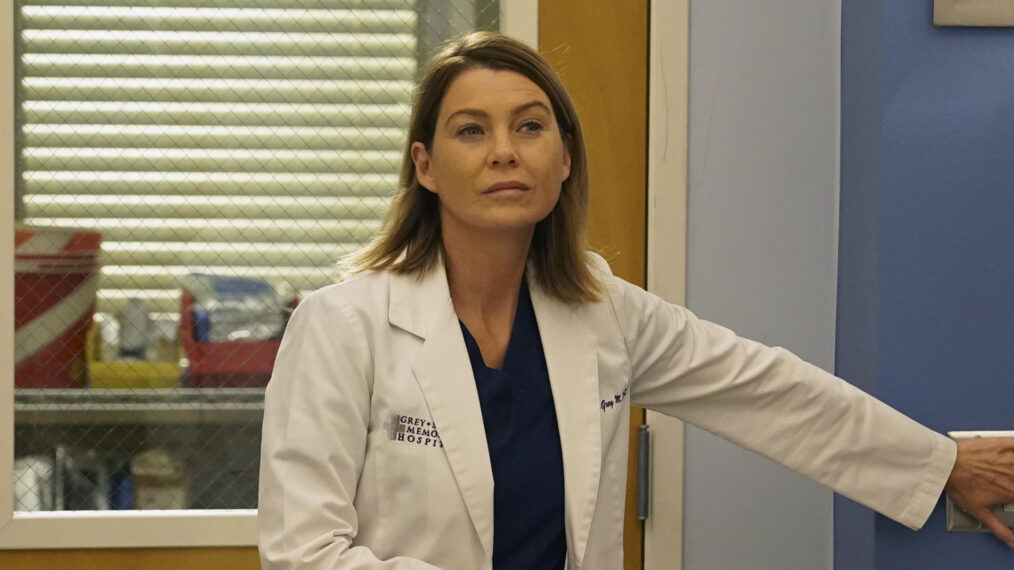 Ellen Pompeo as Meredith Grey on 'Grey's Anatomy'