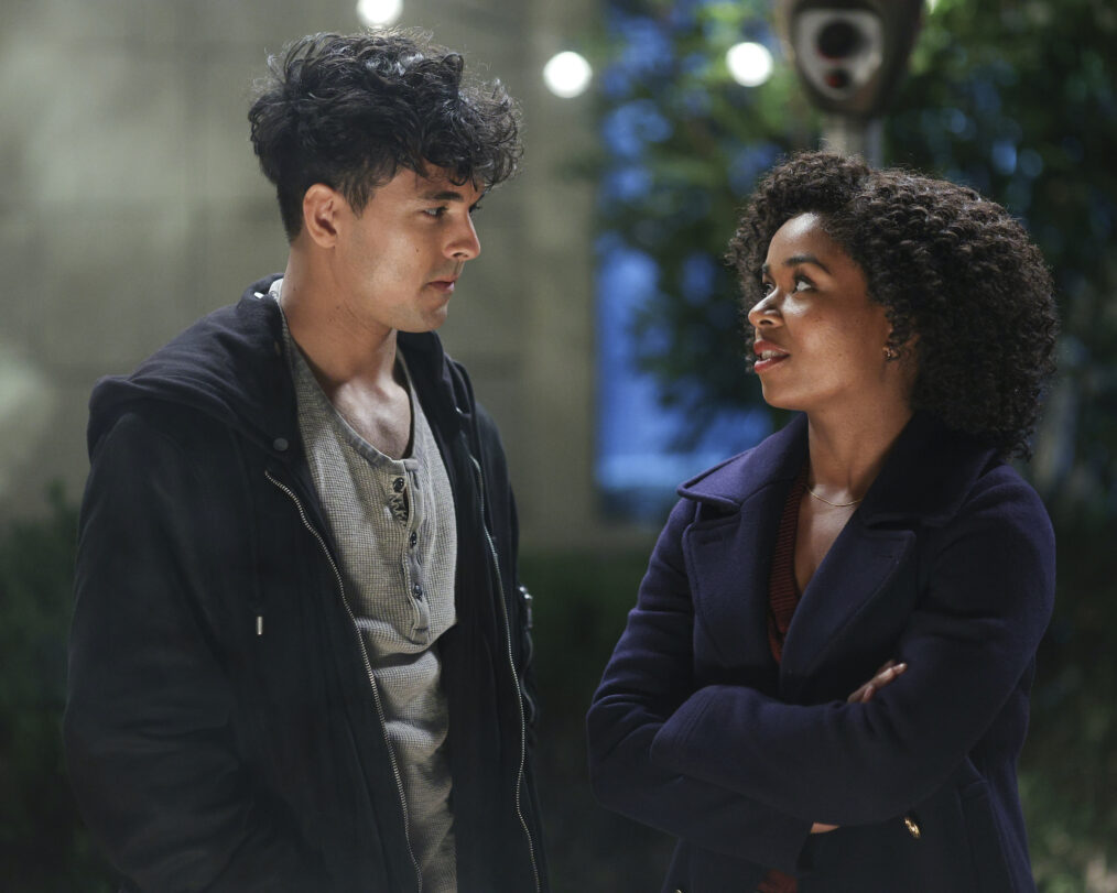 Niko Terho and Alexis Floyd on 'Grey's Anatomy'