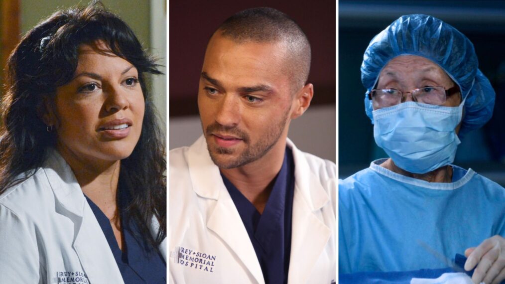 Sara Ramirez, Jesse Williams, and Bokhee An on 'Grey's Anatomy'