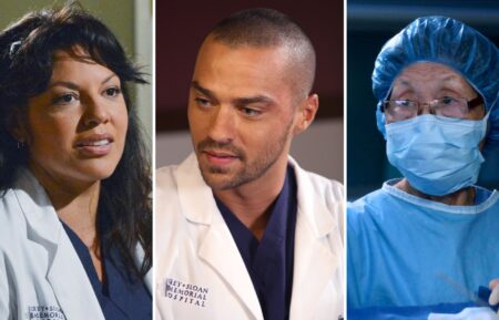 Sara Ramirez, Jesse Williams, and Bokhee An on 'Grey's Anatomy'