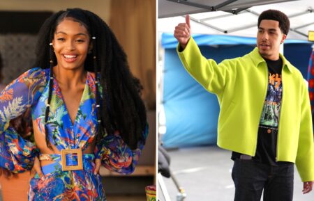 Yara Shahidi and Marcus Scribner in 'grown-ish'