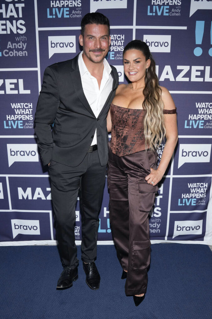 Jax Taylor and Brittany Cartwright at 'Watch What Happens Live'