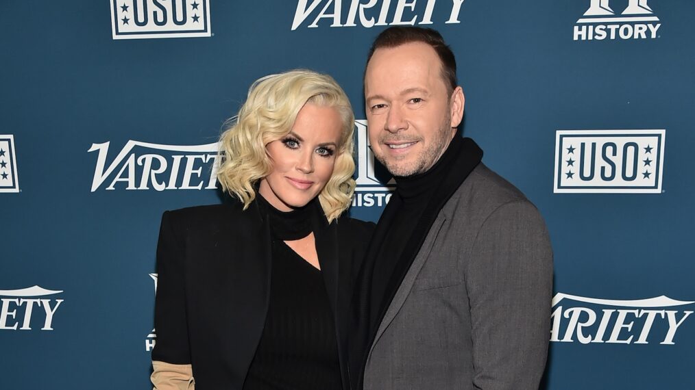 Jenny McCarthy and Donnie Wahlberg attend Variety's 3rd Annual Salute To Service