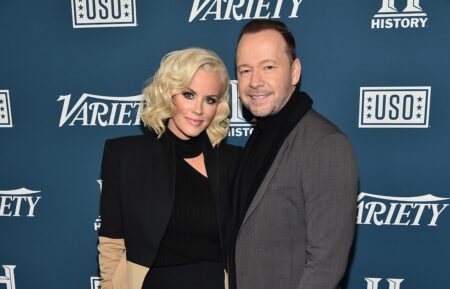 Jenny McCarthy and Donnie Wahlberg attend Variety's 3rd Annual Salute To Service