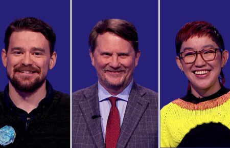 Sam Kavanaugh, Chuck Forrest, and Monica Thieu from 'Jeopardy!'s invitational tournament