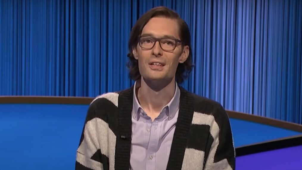 Troy Meyer in March 13, 2024 episode of 'Jeopardy'