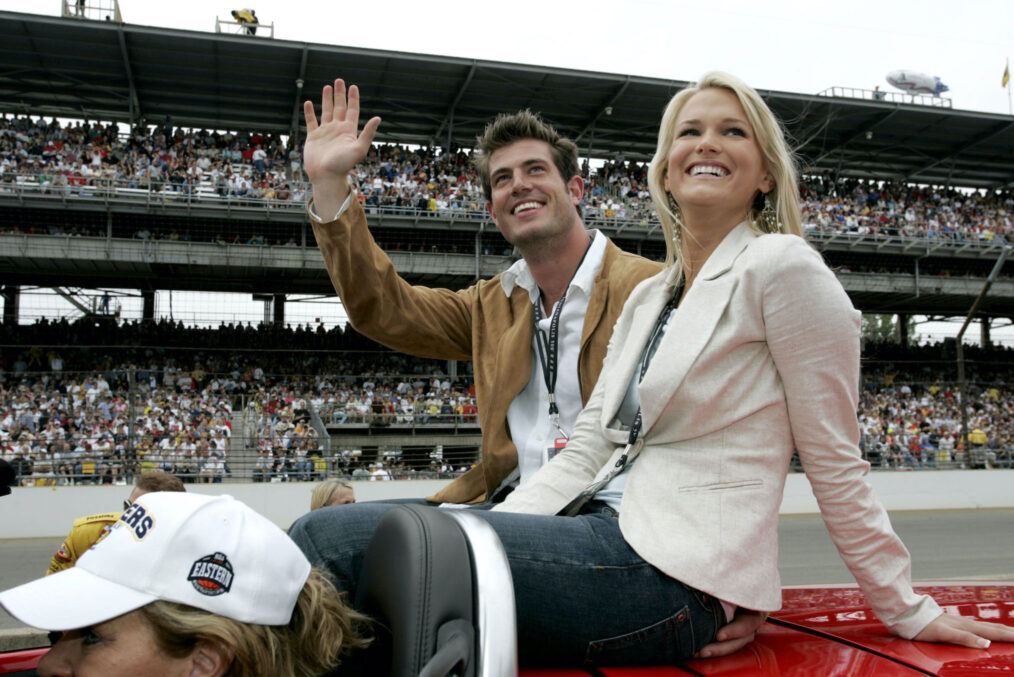 Jesse Palmer and Jessica Bowlin during 88th Indianapolis 500