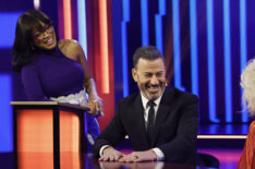 Keke Palmer, Jimmy Kimmel, and a contestant on 'Password'