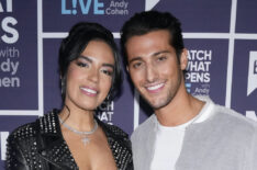 Danielle Olivera and Joe Bradley at 'Watch What Happens Live'