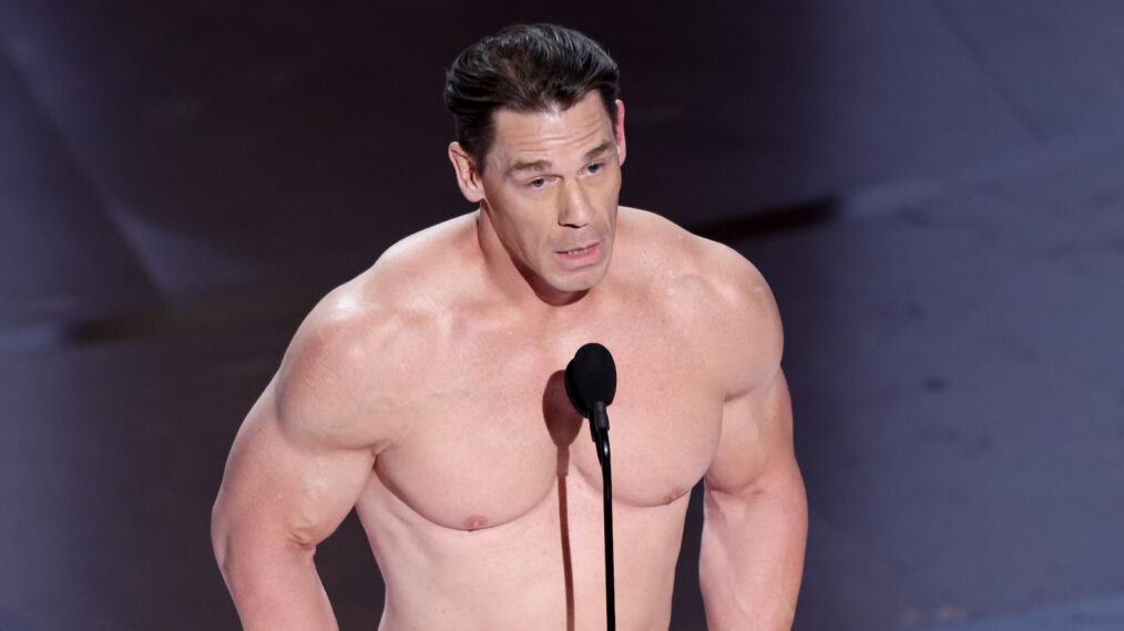 Naked John Cena Takes The Oscars Stage To Present Best Costume Design