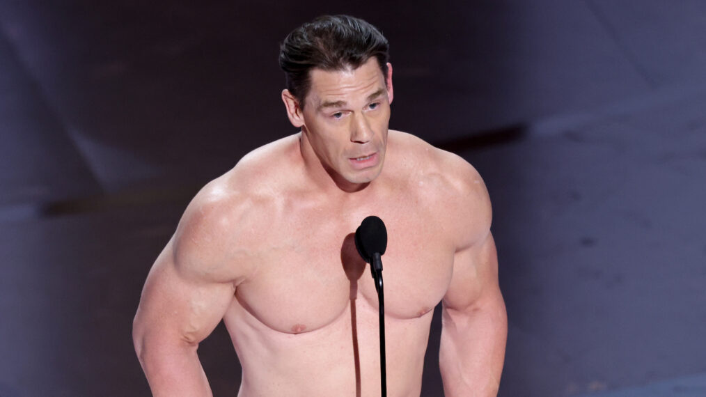 John Cena naked at the 2024 Oscars