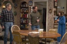 John Goodman, Nat Faxon and Natalie West on The Conners
