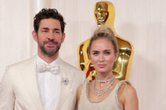 John Krasinski and Emily Blunt attend the 96th Annual Academy Awards