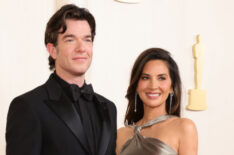 John Mulaney and Olivia Munn attend the 96th Annual Academy Awards