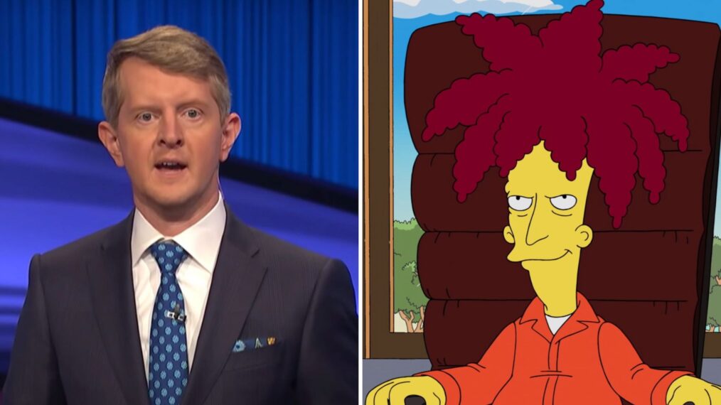 Ken Jennings and Sideshow Bob