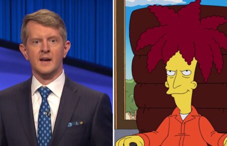 Ken Jennings and Sideshow Bob