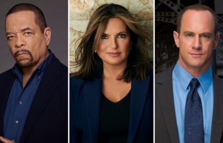 Ice-T, Mariska Hargitay, and Christopher Meloni in 'Law & Order: SVU'