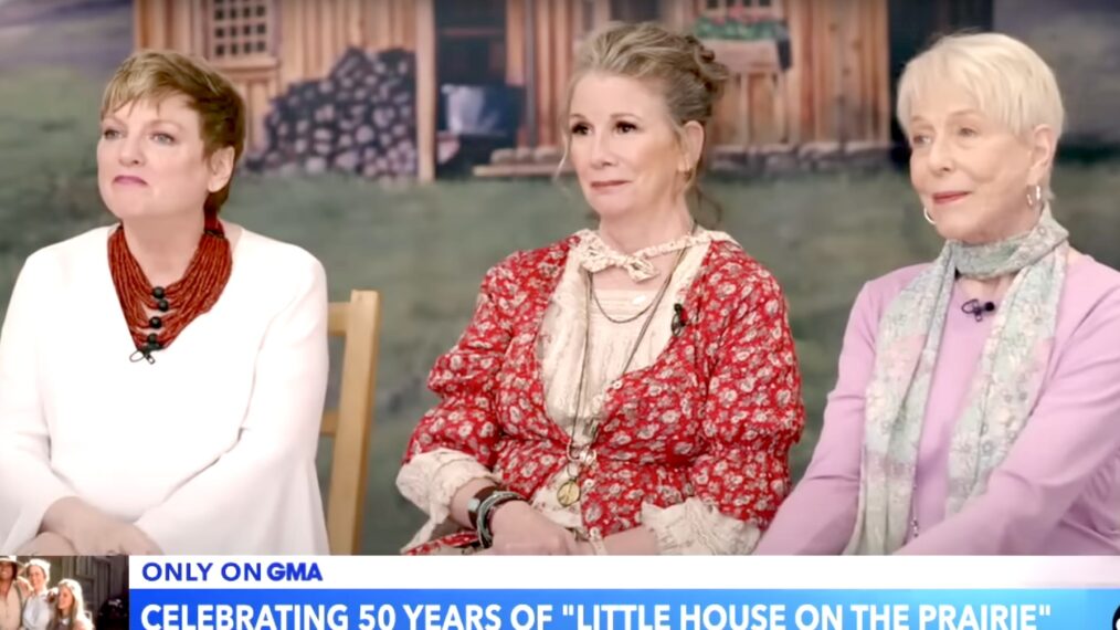 Melissa Gilbert, Karen Grassle, and Alison Arngrim on GMA