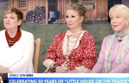 Melissa Gilbert, Karen Grassle, and Alison Arngrim on GMA