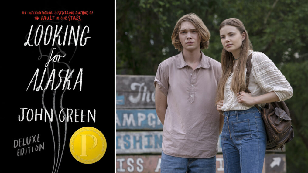 'Looking for Alaska' book, Charlie Plummer as Pudge Halter and Kristine Froseth as Alaska Young in 'Looking for Alaska'