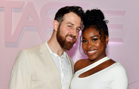 Cameron Hamilton and Lauren Speed-Hamilton attend the Meals On Wheels Atlanta TASTE at 1705 West on April 14, 2023 in Atlanta, Georgia.