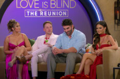 Sarah Ann Bick, Jeramey Lutinski, Trevor Sova, and Jessica Vestal at 'Love Is Blind: The Reunion'