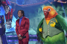 Nick Cannon and Lovebird in The Masked Singer “Transformers Night”