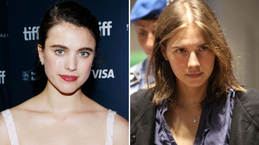 Margaret Qualley and Amanda Knox