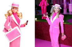 Margot Robbie as 1985 Day to Night Barbie