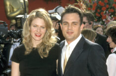 Sunrise Coigney and Mark Ruffalo at the Oscars in 2001