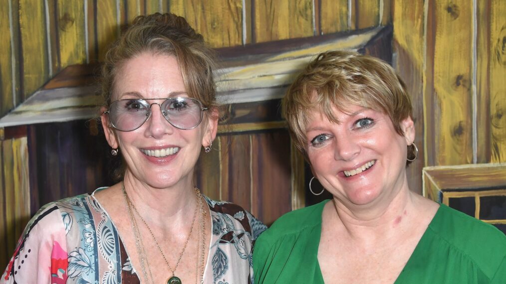 Melissa Gilbert and Alison Arngrim at The Hollywood Show