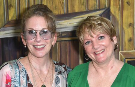 Melissa Gilbert and Alison Arngrim at The Hollywood Show