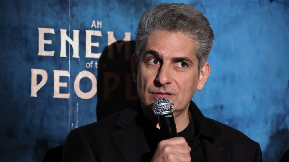 Michael Imperioli Stays in Character While Escorting Protestor Out of Broadway Audience