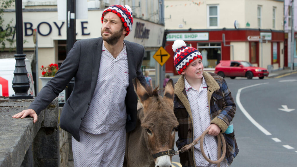 Chris O'Dowd and David Rawle in 'Moone Boy'