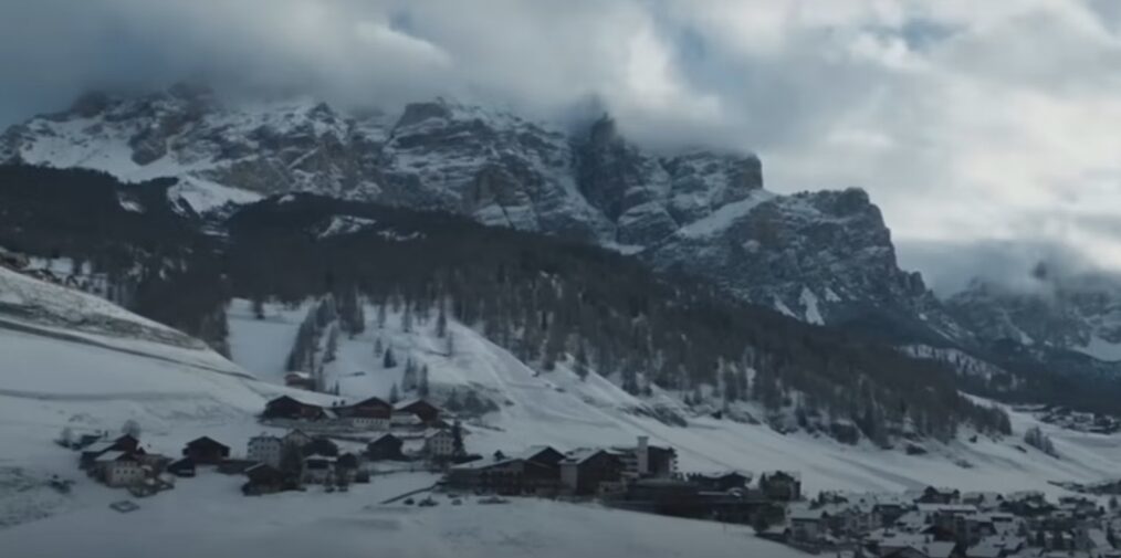 Skipass Colfosco resort as seen in 'Mr. & Mrs. Smith' Season 1