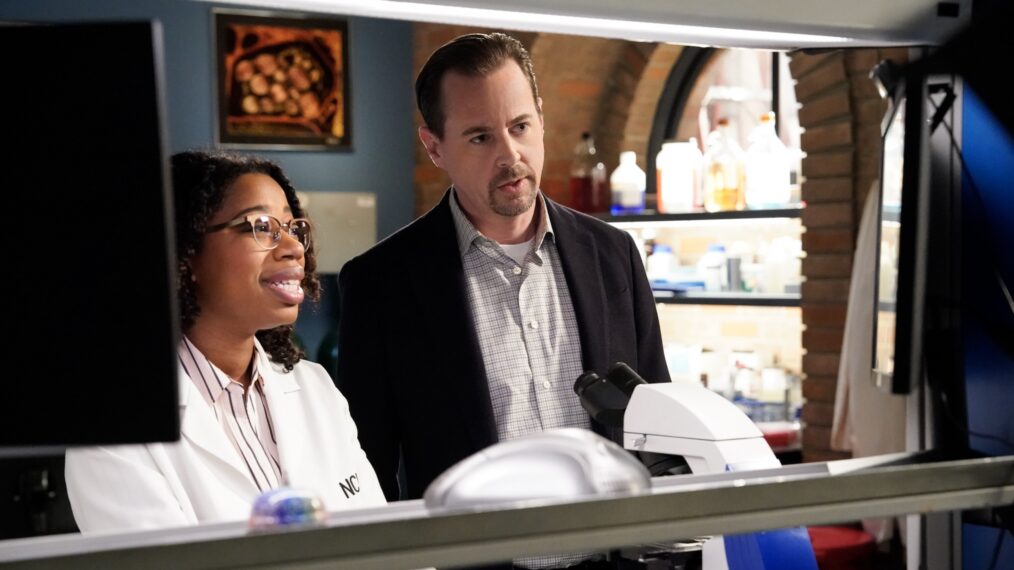 Diona Reasonover as Kasie Hines and Sean Murray as Timothy McGee — 'NCIS' Season 21 Episode 5