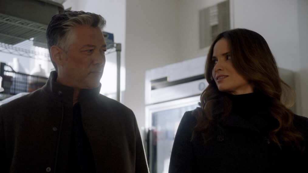 Russell Wong as Special Agent in Charge Feng Zhao and Katrina Law as Jessica Knight — 'NCIS' Season 21 Episode 5