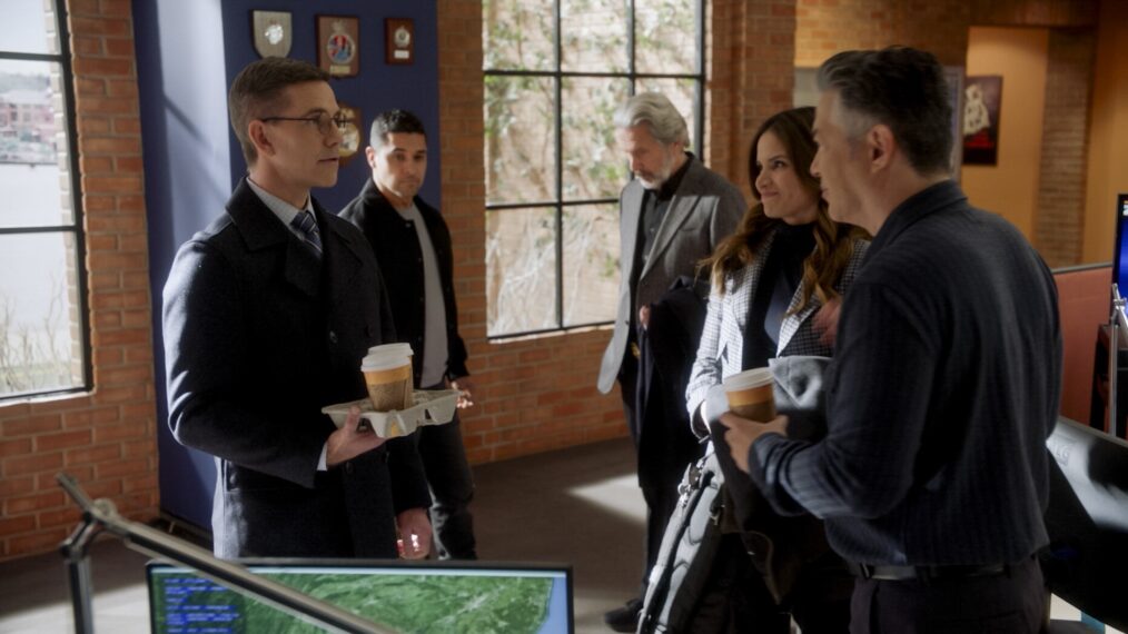 Brian Dietzen as Jimmy Palmer, Wilmer Valderrama as Nicholas “Nick” Torres, Gary Cole as Alden Parker, Katrina Law as Jessica Knight, and Russell Wong as Special Agent in Charge Feng Zhao — 'NCIS' Season 21 Episode 5