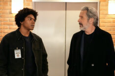 Spence Moore II as Jared Vance and Gary Cole as Alden Parker — 'NCIS' Franchise Episode 1000