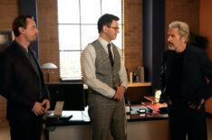 Sean Murray as Timothy McGee and Gary Cole as Alden Parker — 'NCIS' Franchise Episode 1000